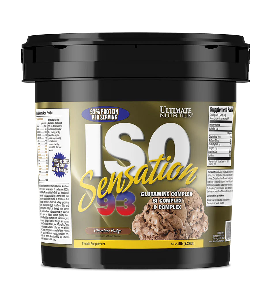 Ultimate Nutrtion ISO SENSATION® 93 5LBS (2.27kg)