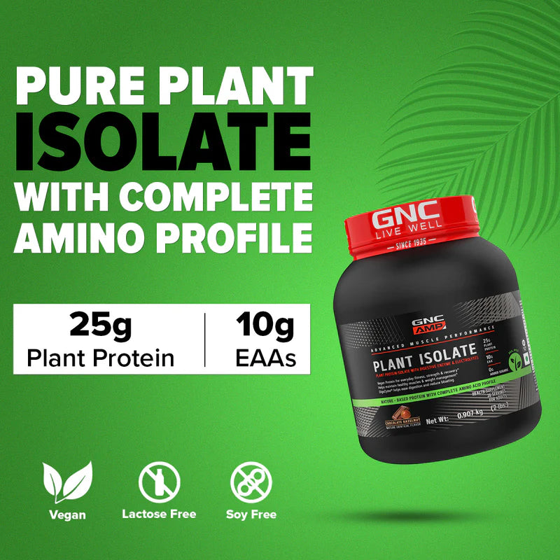 GNC AMP Plant Isolate 2lbs, 26Ser