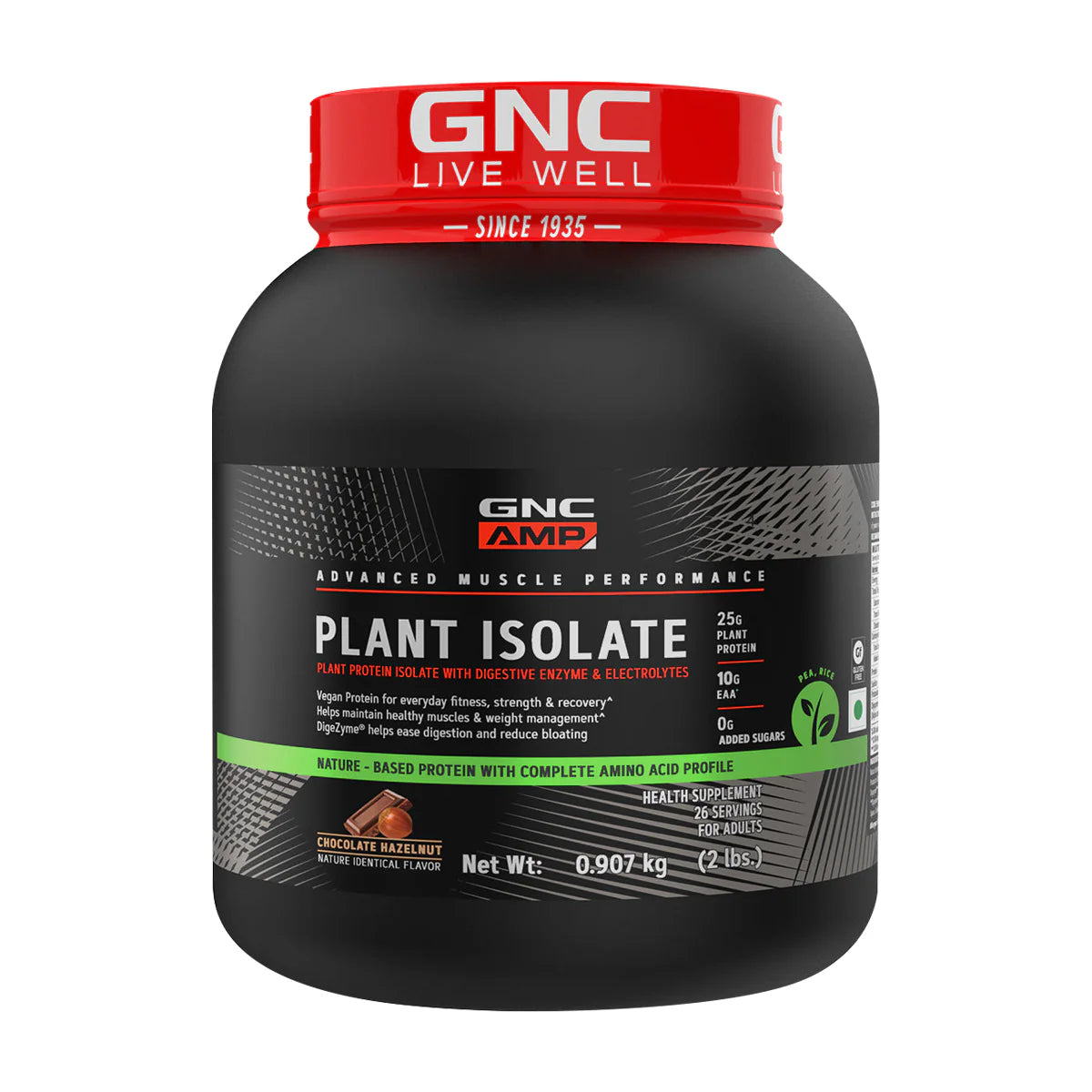 GNC AMP Plant Isolate 2lbs, 26Ser