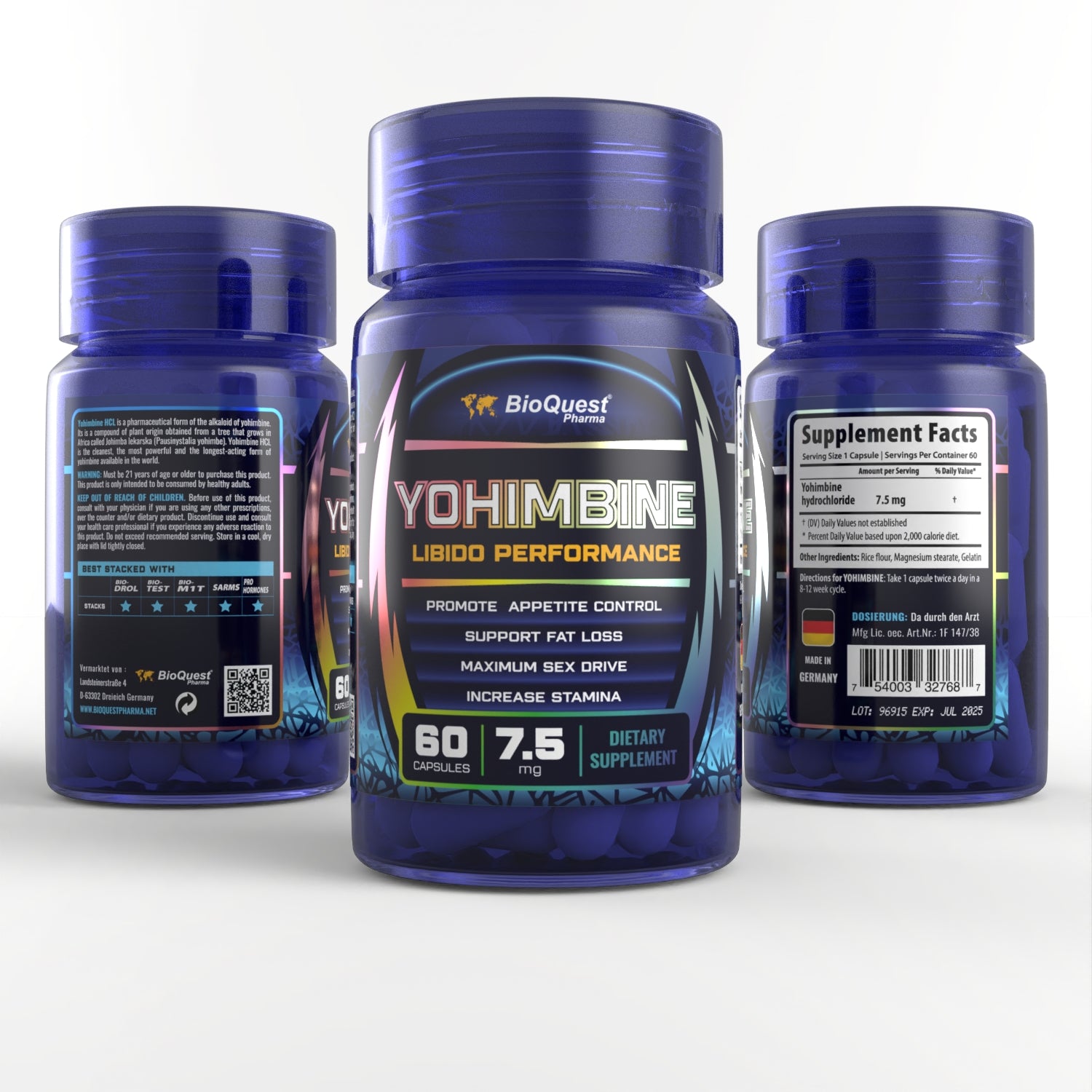 Bio Quest YOHIMBINE LIBIDO PERFORMANCE