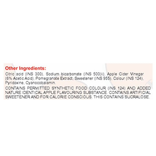 Total Nutrition Apple Cider Vinegar 15 Effervescent tablets