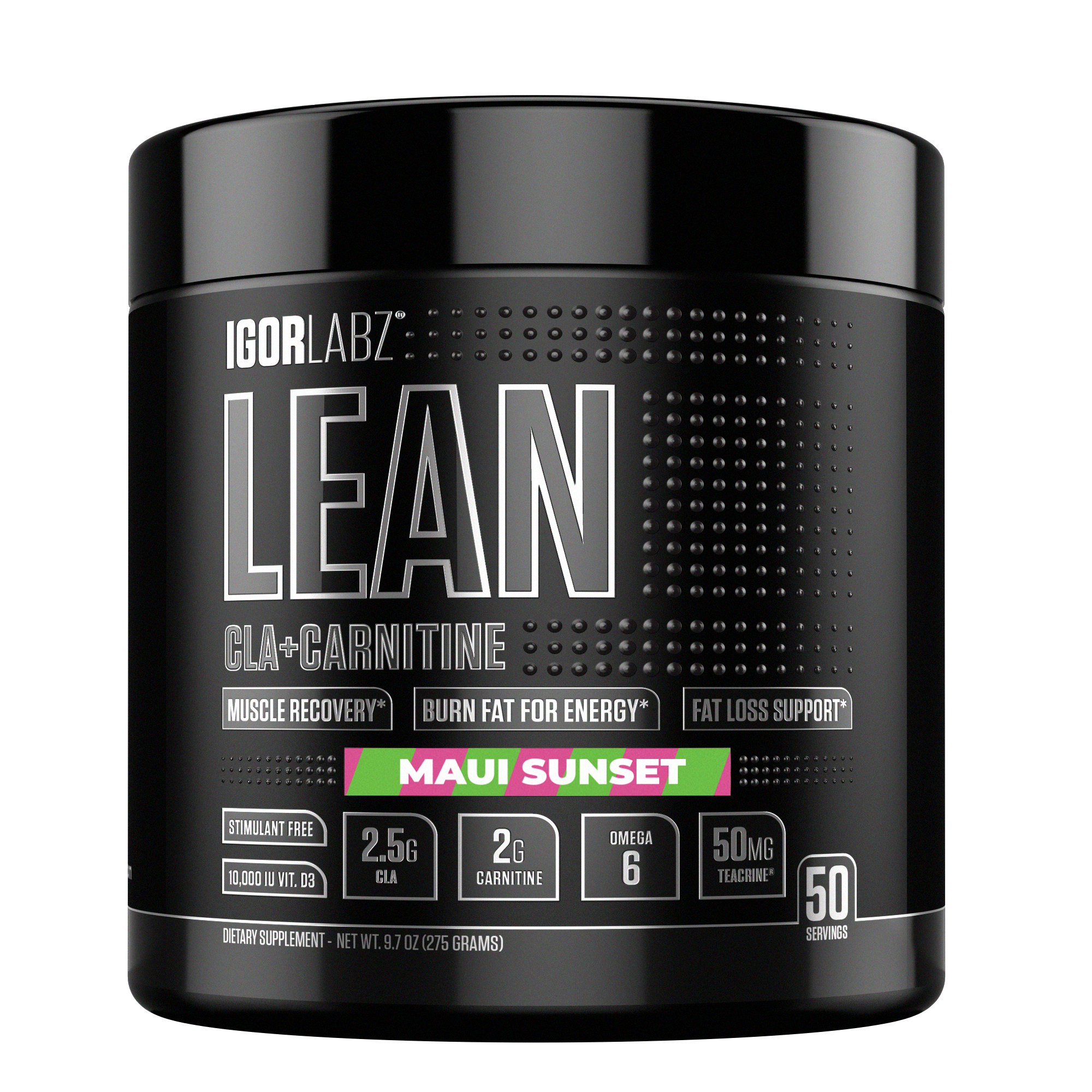 IGORLABZ LEAN CLA+Carnitine 50ser, 250gram