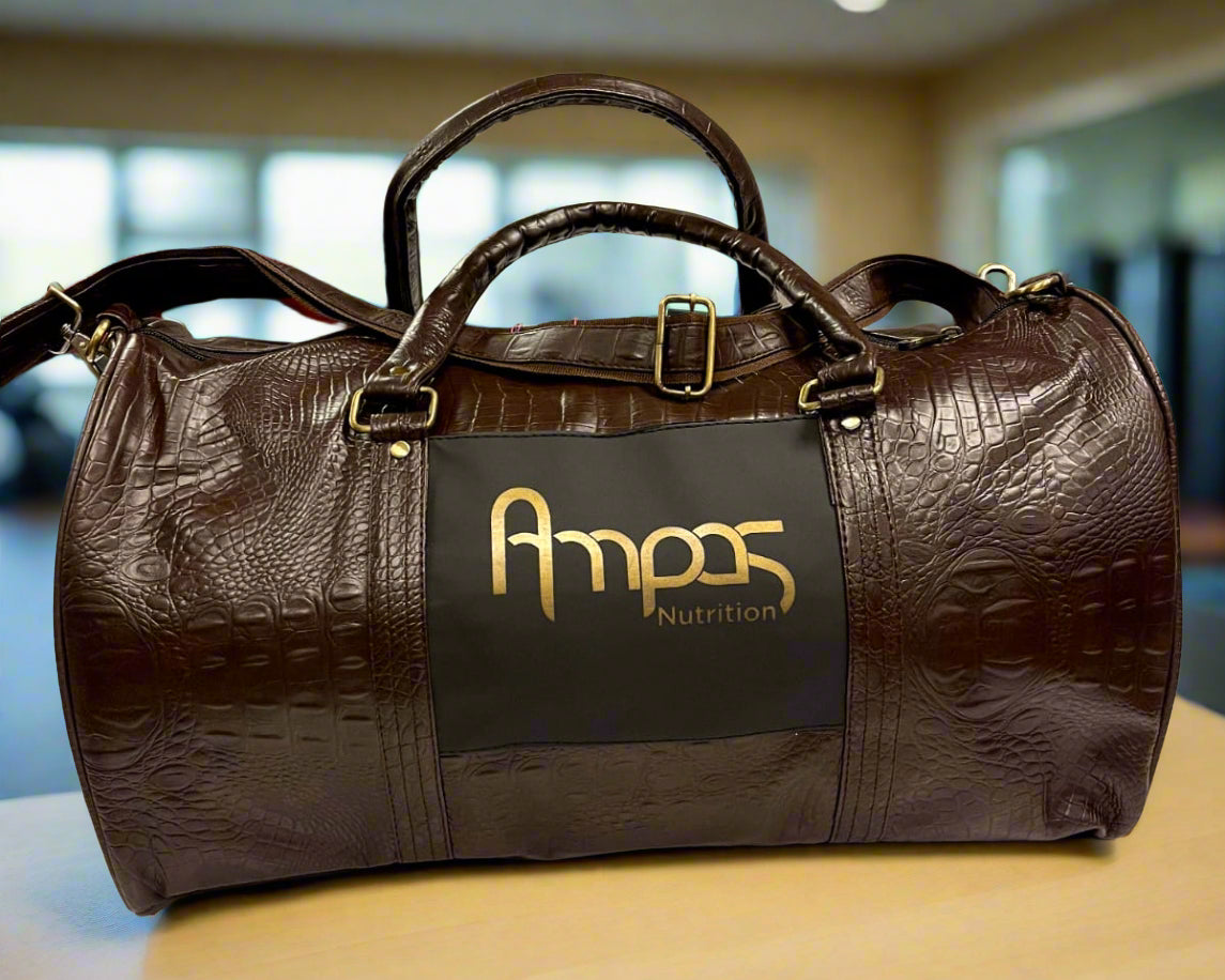 AMPAS LEATHER GYM BAG