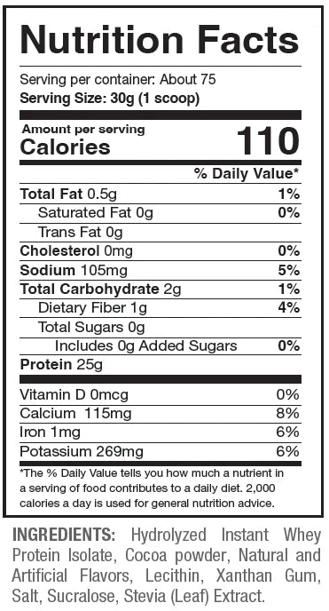 Ans Performance N-ISO HYDRO WHEY ISOLATE 5lb,2.27kg,75ser