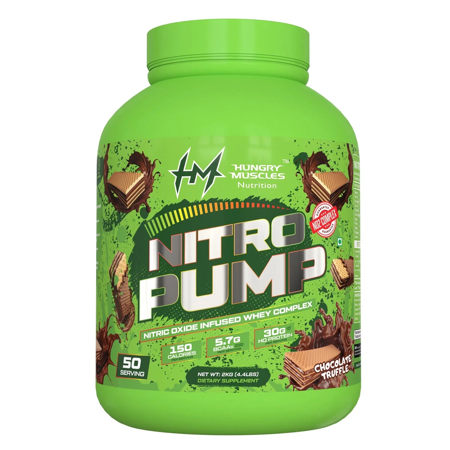 Hungry Muscles Nitro-Pump 2Kg (50 Serving)