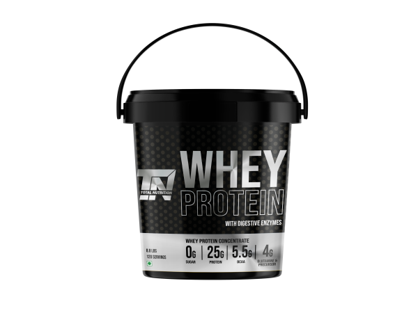 Total Nutrition Whey Protein Concentrate 8.8LBS, 120ser