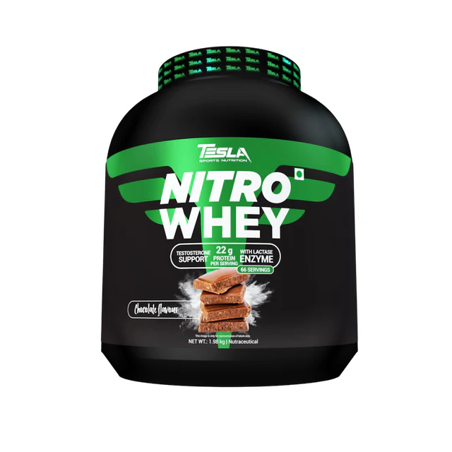 Tesla Sports Nutrition Nitro Whey Net wt - 1.98kg