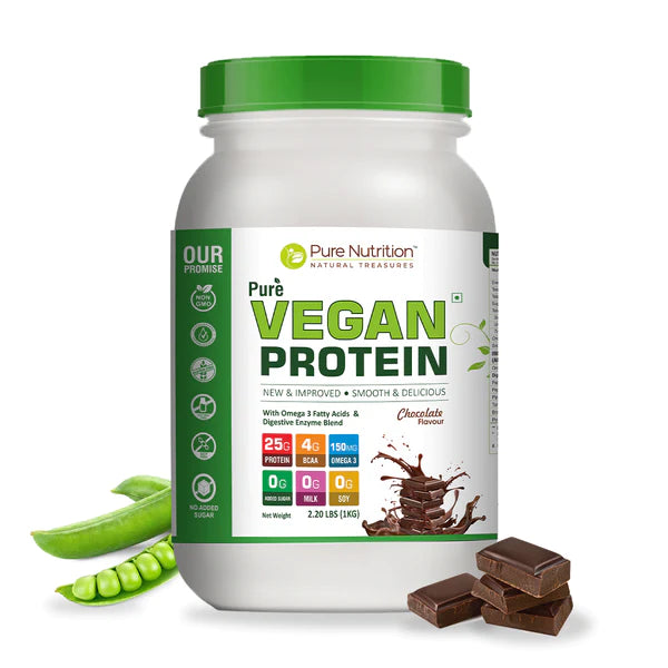 Plant-based Vegan Protein with Omega 3 Fatty Acids 1Kg