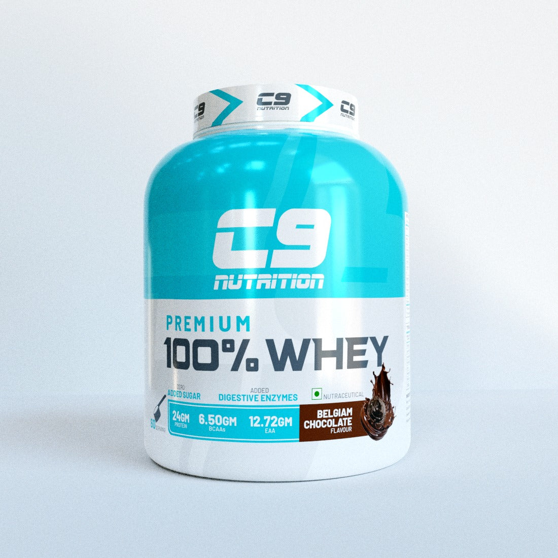 C9 Nutrition Premium 100% Whey Protien 60ser,2Kg