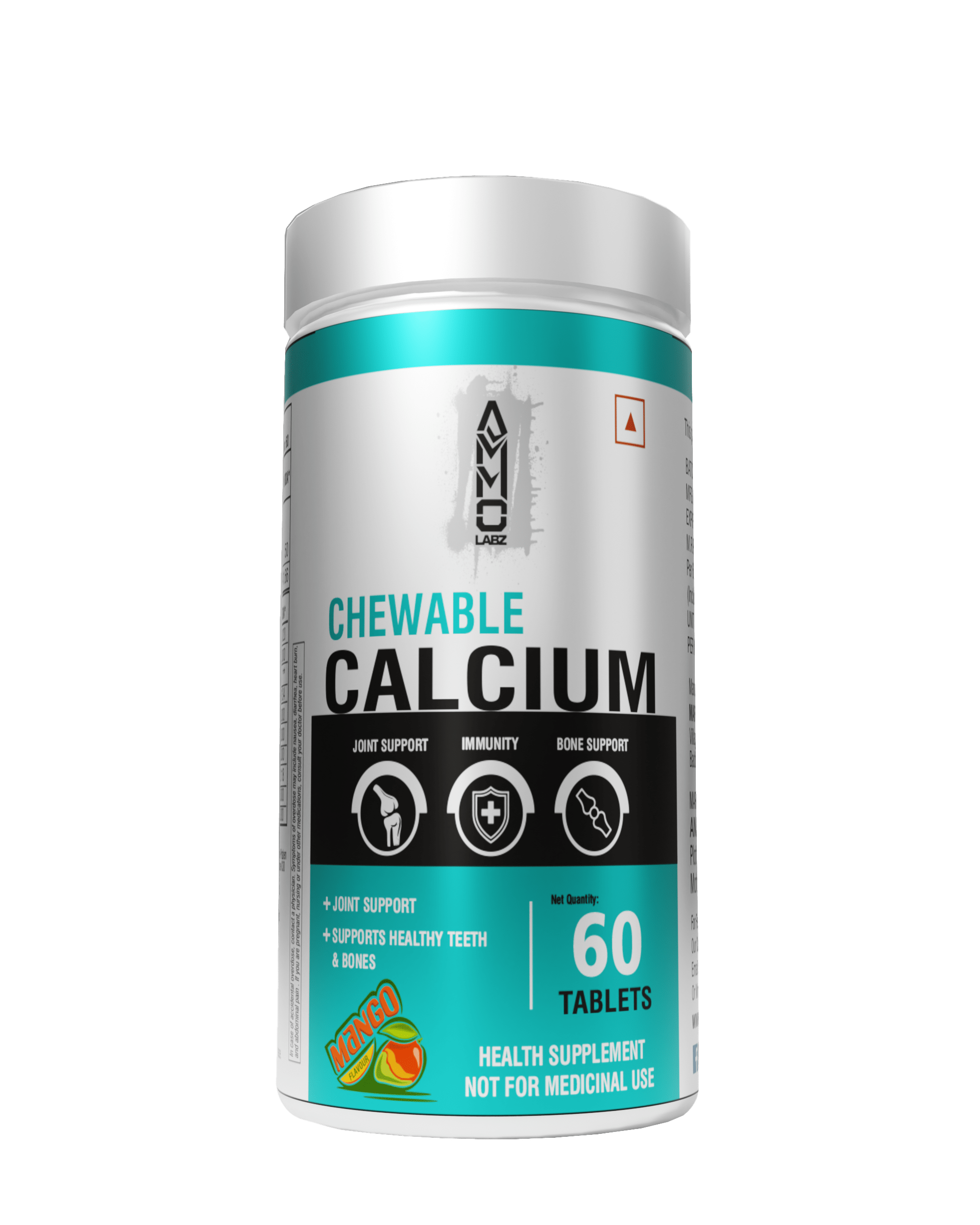 Ammo labz Chewable Calcium 60tabs