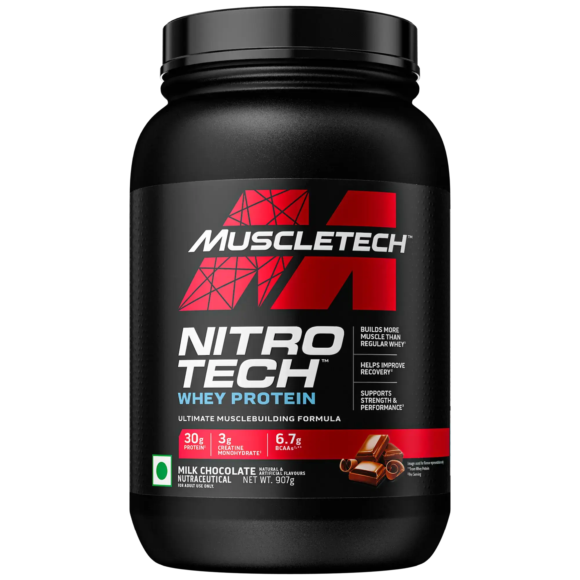 Muscletech™ Nitro-Tech™ Whey Protein 907gm, 20ser