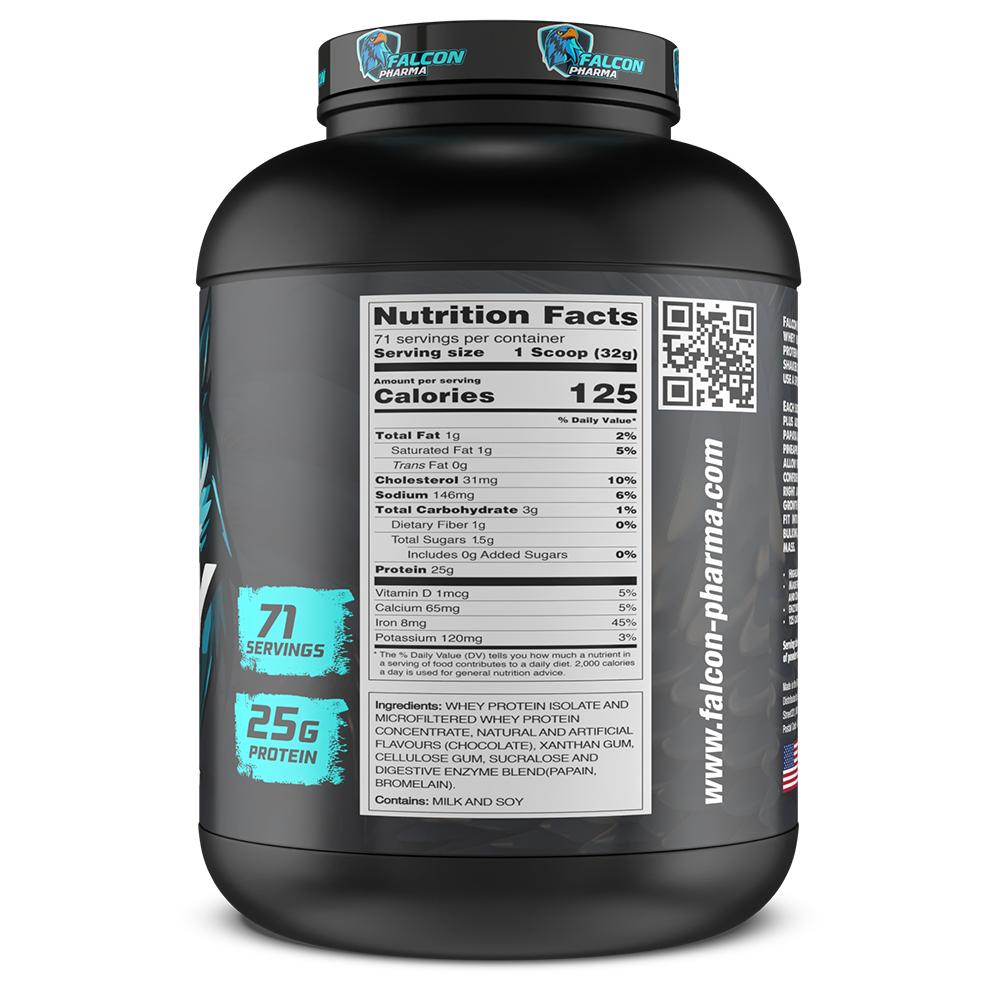 Falcon Pharma Anabolic Whey – Advanced Protein Matrix for Lean Muscle 71ser, 5Lbs