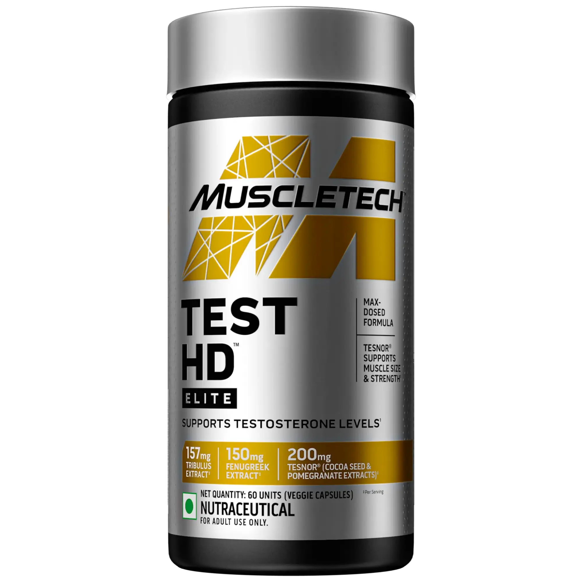 Muscletech™ Test HD™ Elite Testosterone Boosters (60veggie cap)