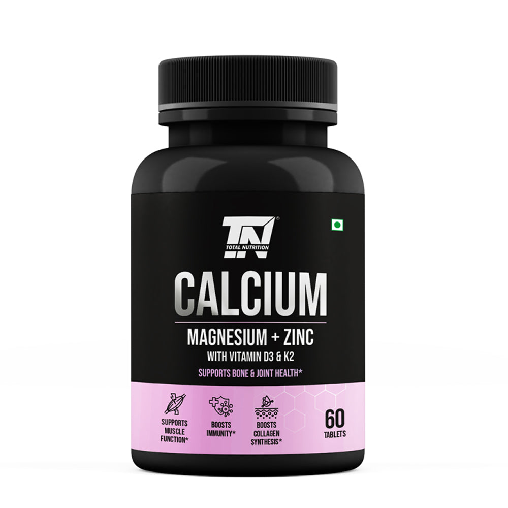 Total Nutrition Calcium+magnesium+Zinc 60tab