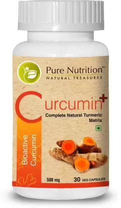 Pure Nutrition Curcumin Plus - 30 Capsule (30 No)
