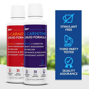 RSP L-CARNITINE 3000mg - 31 servings - Ampas Nutrition