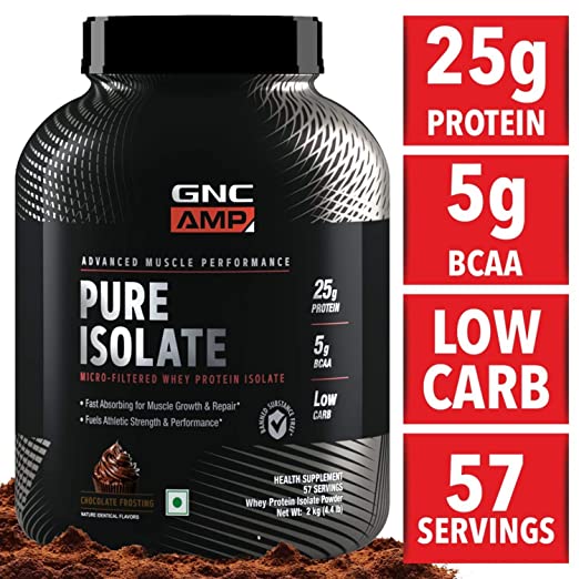 GNC AMP Pure Isolate - 4.4 lbs