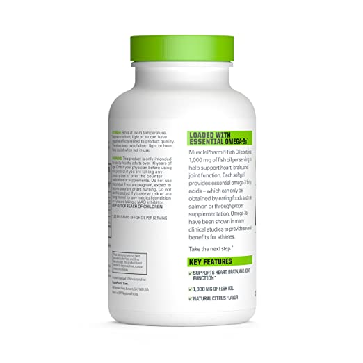 MusclePharm Fish Oil, 90 softgels