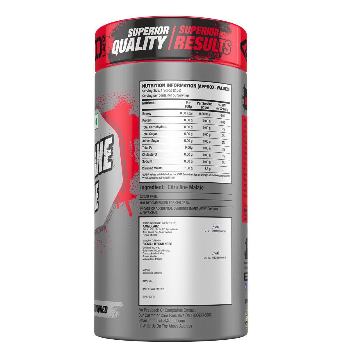 AMMO LABZ CITRULLINE MALATE