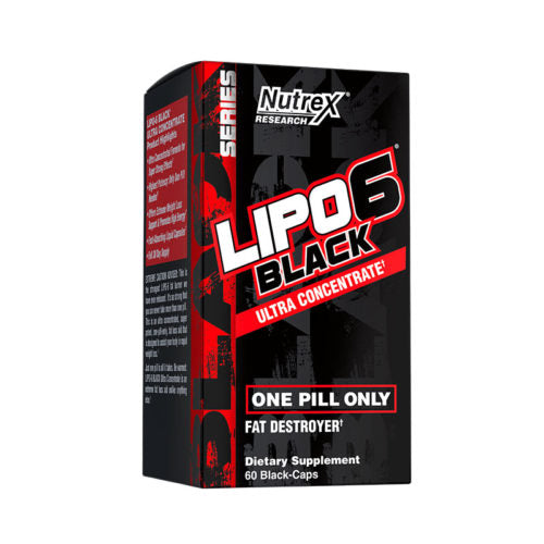 Nutrex LIPO-6 Black Ultra Concentrate, 60 capsules