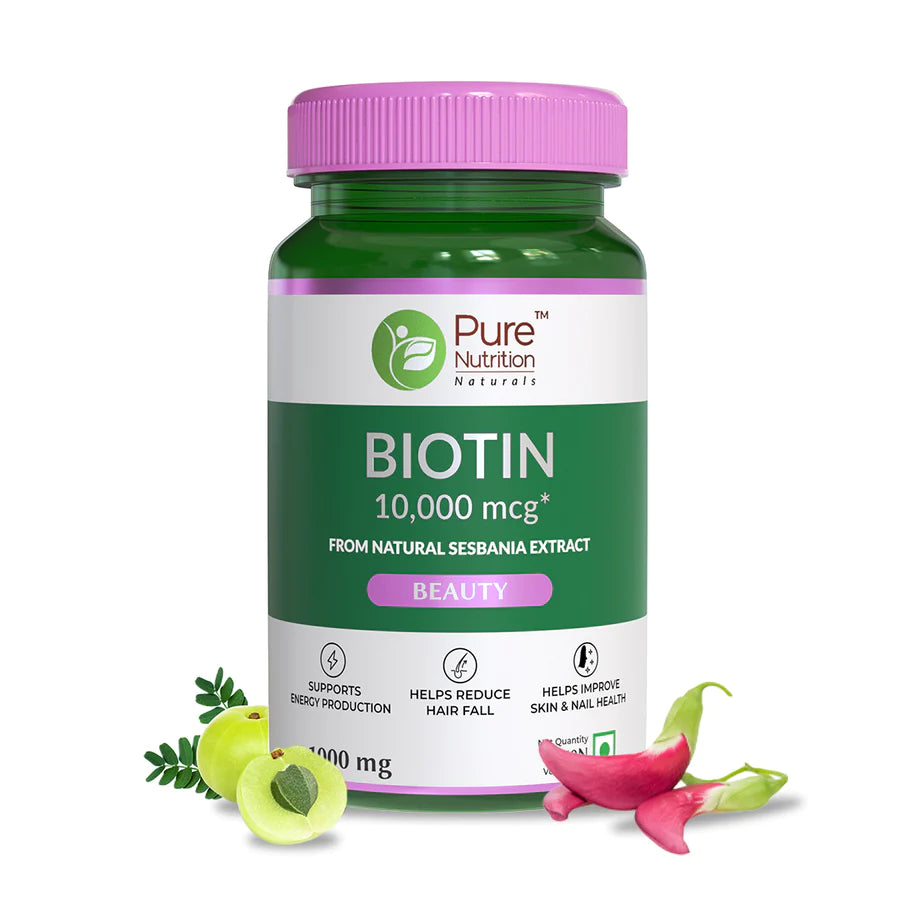 Biotin - 60 Veg Tablets