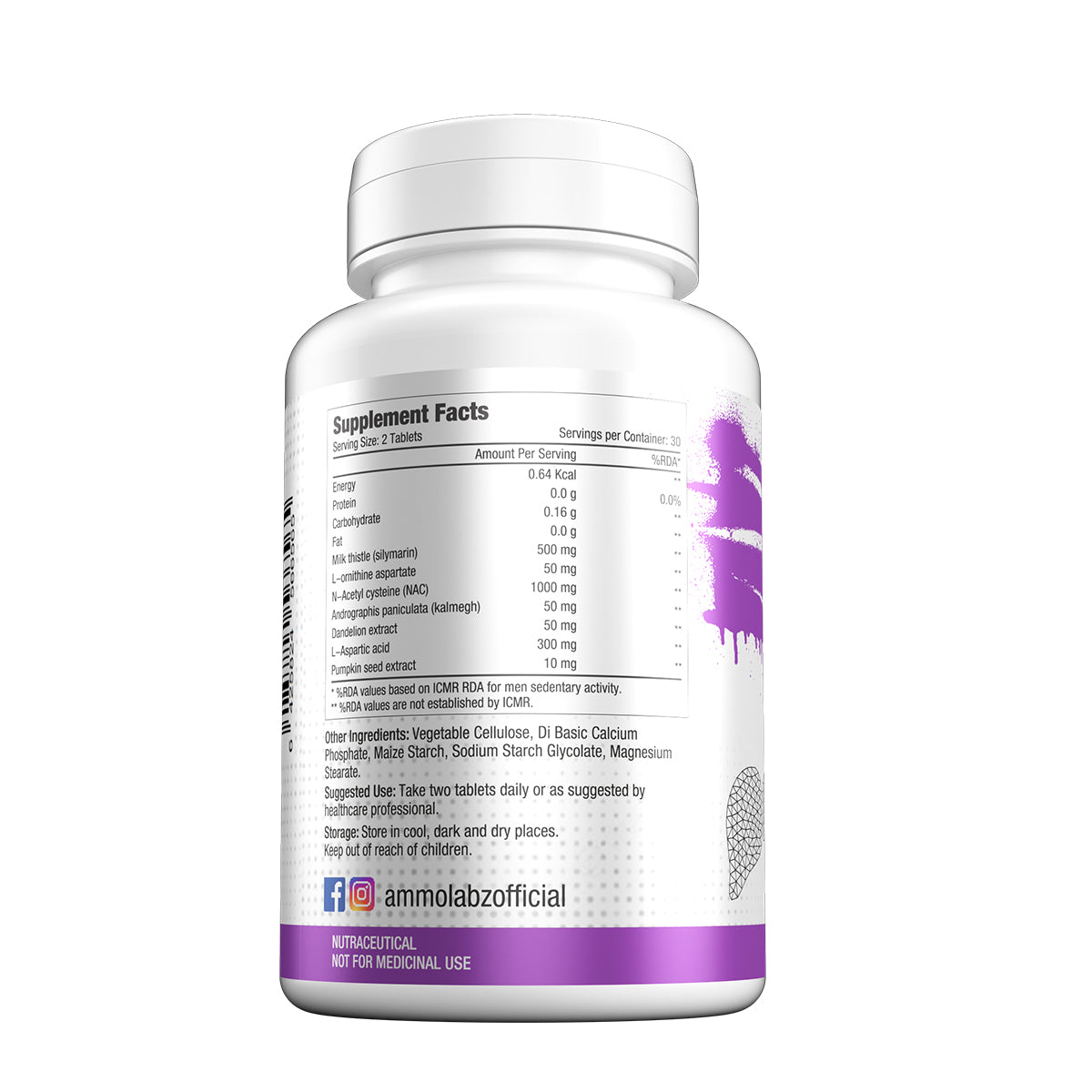 Ammo Labz Liver Support 60 tablets