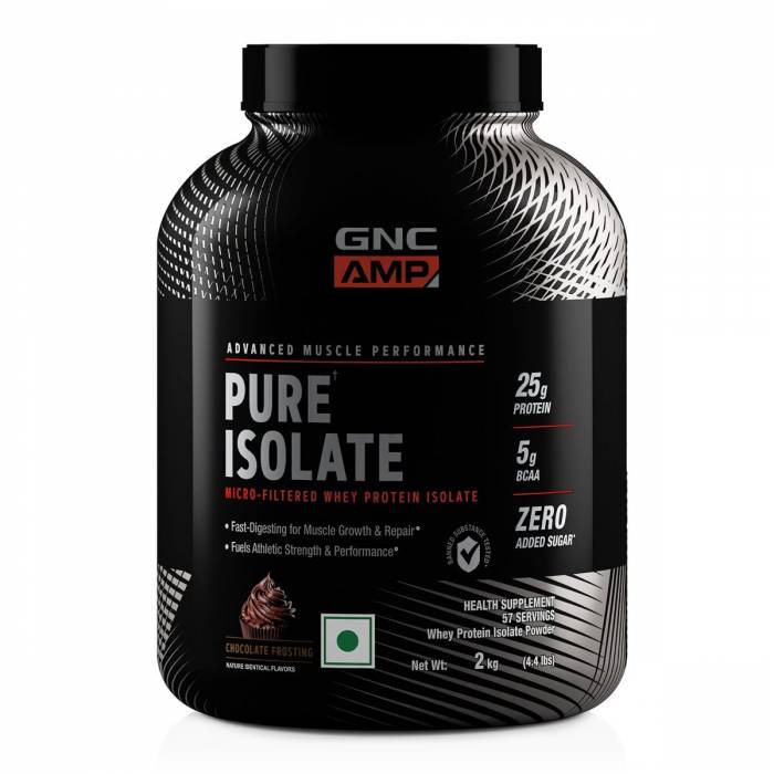GNC AMP Pure Isolate - 4.4 lbs