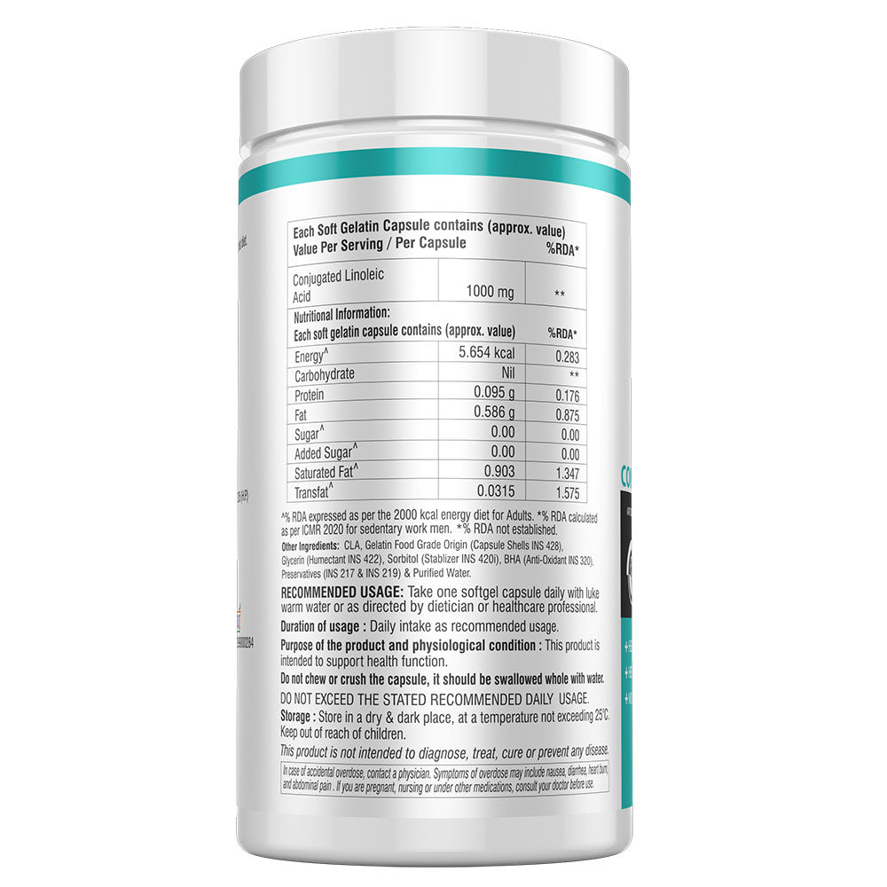 Ammo Labz CLA – CONJUGATED LINOLEIC ACID 90 Softgels