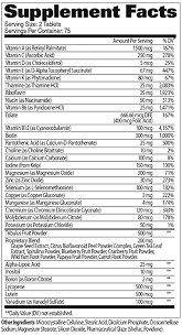 GAT MENS MULTI+TEST VITAMIN