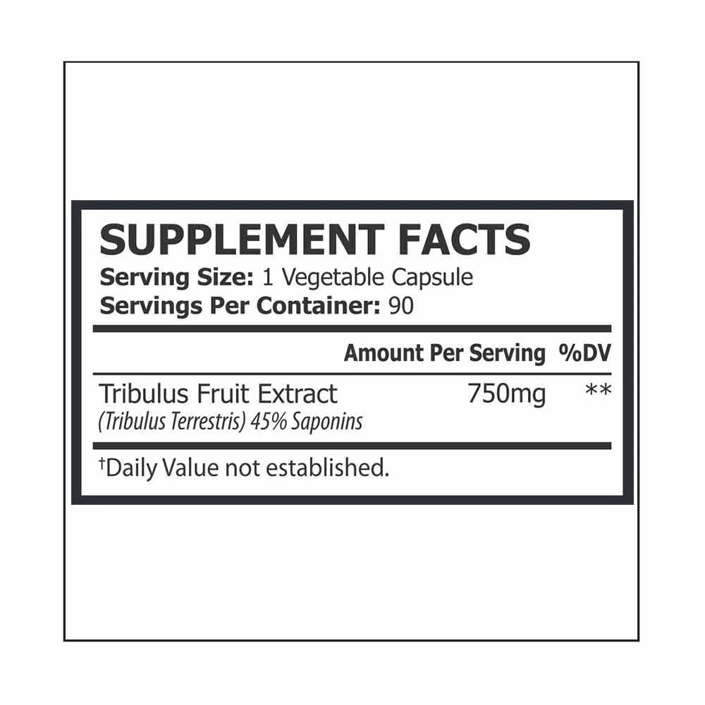 Pole Nutrition Tribulus 90 Veg Capsules