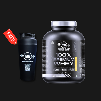 Muscle Blast 100% Premium Whey 2kg, 60ser