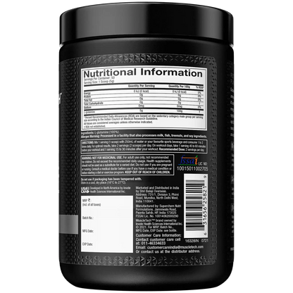 Muscletech™ Platinum 100% Glutamine 250gm,50ser