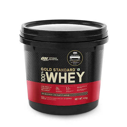 On Optimum Nutrition Gold Standard 100% Whey Protein Powder | Double Rich Chocolate | 4.53kg , 149ser