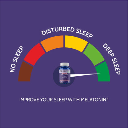 CF Melatonin 10mg with Tagara 250mg Sleeping Aid Pills– 60 Veg Tablets