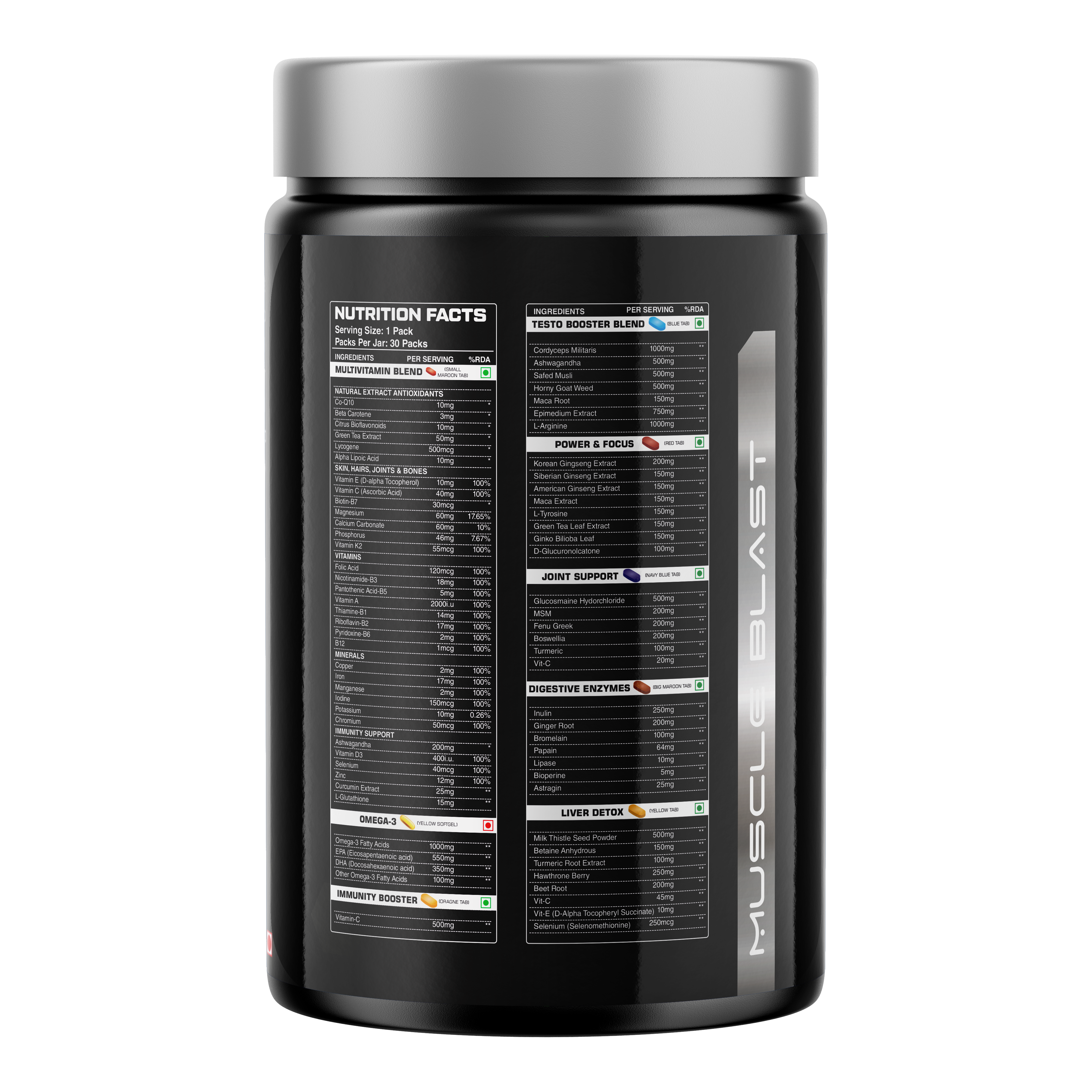 Muscle Blast All In One Vita-Pak 30pack