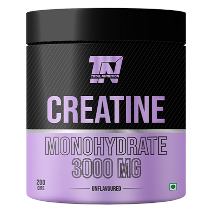 Total Nutrition Creatine Monohydrate 3000Mg, 200gms, 67ser