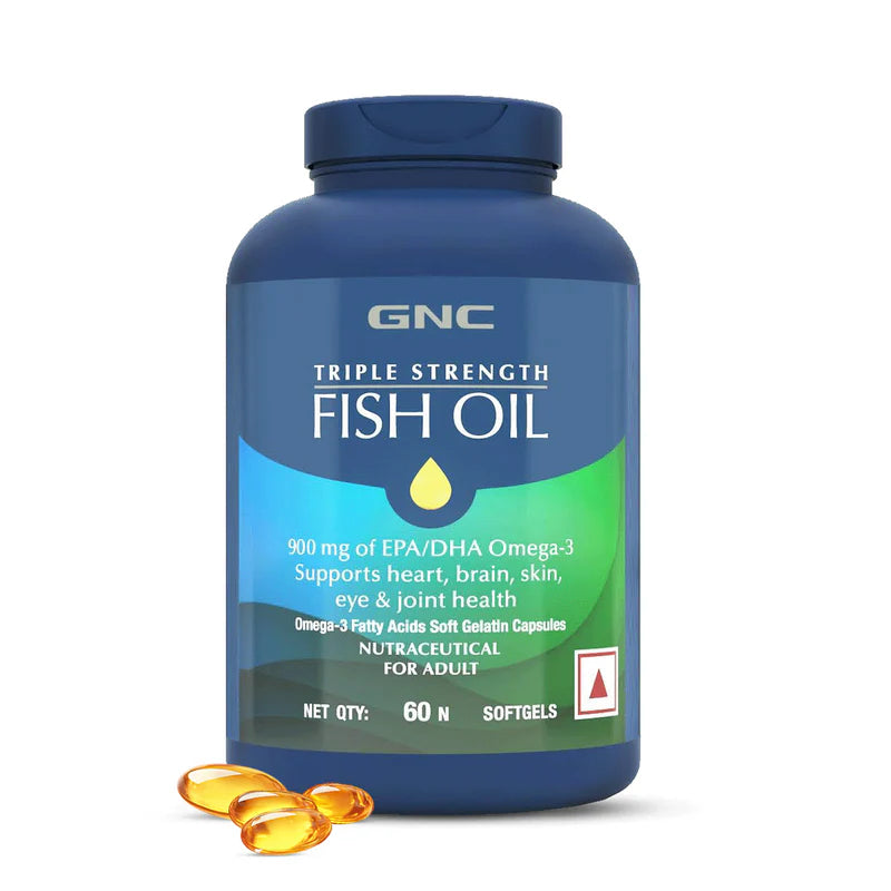 GNC Triple Strength Fish Oil  60softgel
