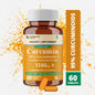 CF Curcumin with Piperine Tablets with 95% Curcuminoids | Immunity Boosters Tablet for Adults with Curcuma Longa, Turmeric Powder & Ginger – 60 Veg Tablets