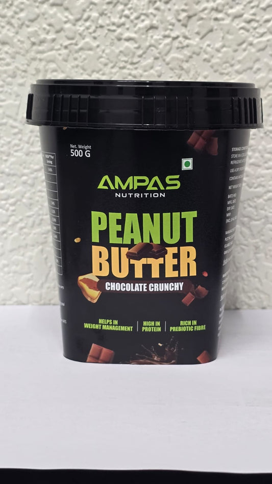 Ampas Nutrition Peanu Butter Chocolate Crunchy 500gm