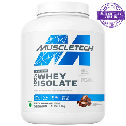 Muscletech™ Platinum 100% Whey Isolate 57ser, 1.81kg
