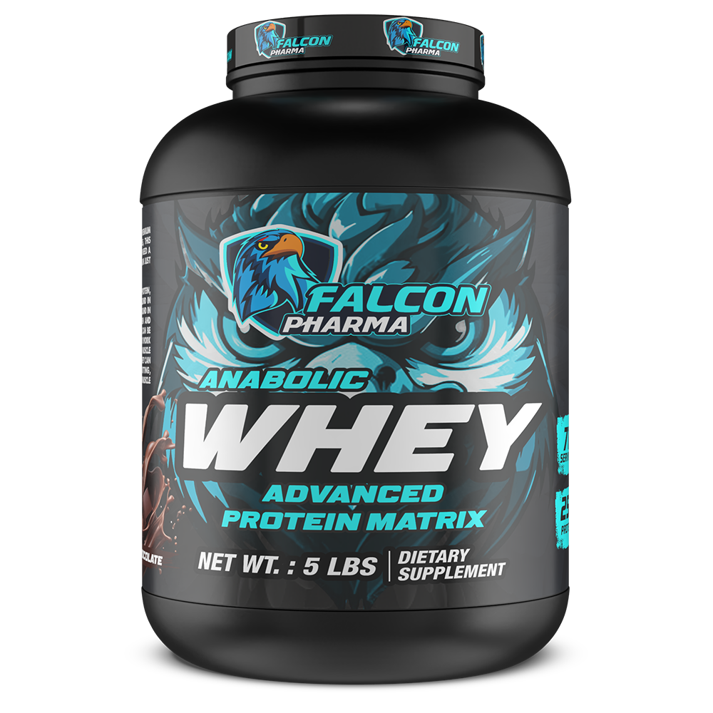 Falcon Pharma Anabolic Whey – Advanced Protein Matrix for Lean Muscle 71ser, 5Lbs