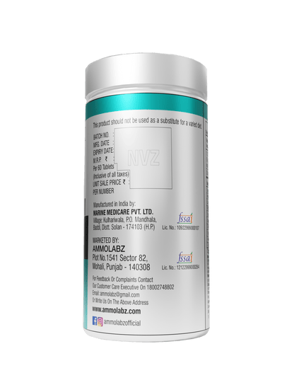 Ammo labz Chewable Calcium 60tabs