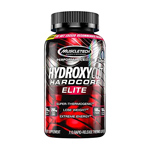 MuscleTech Hydroxycut Hardcore Elite, 100 capsules