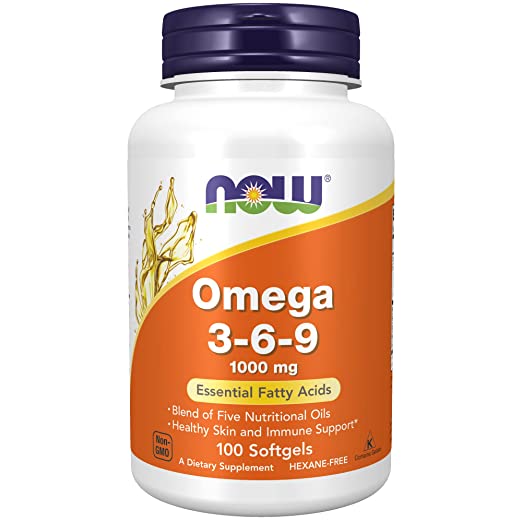 NOW Foods Omega 3-6-9 1000mg - 100 softgels