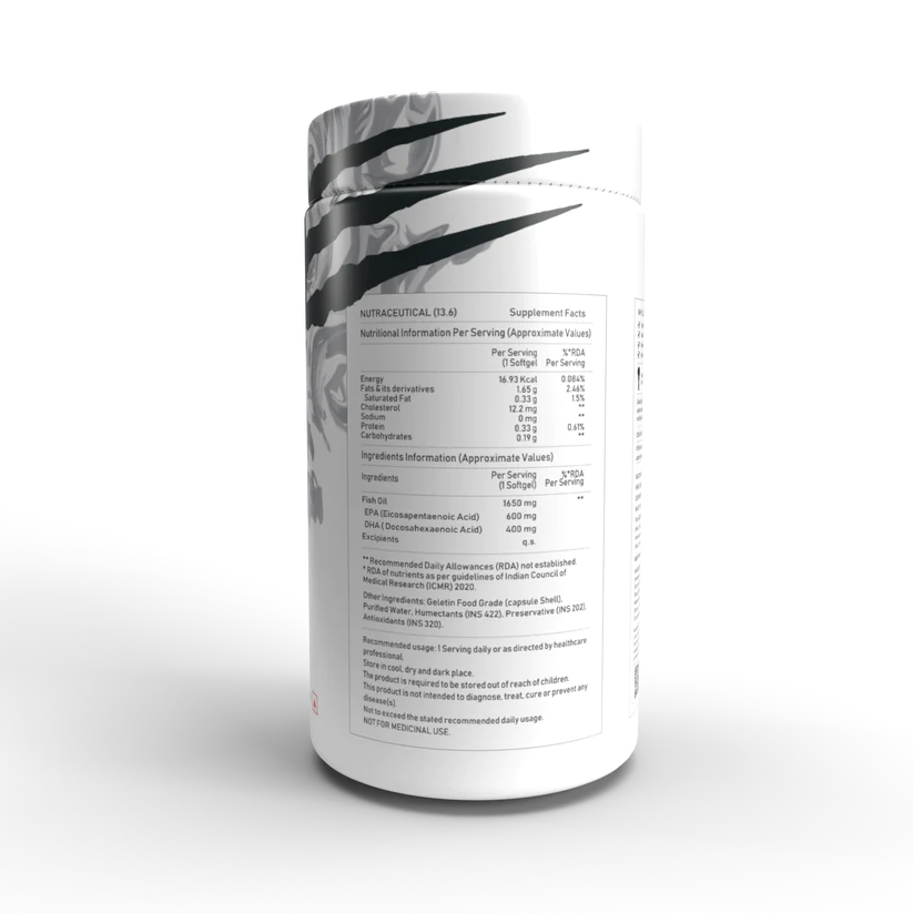 ELATED SPORTS SCIENCE -  Triple Strength Fish Oil