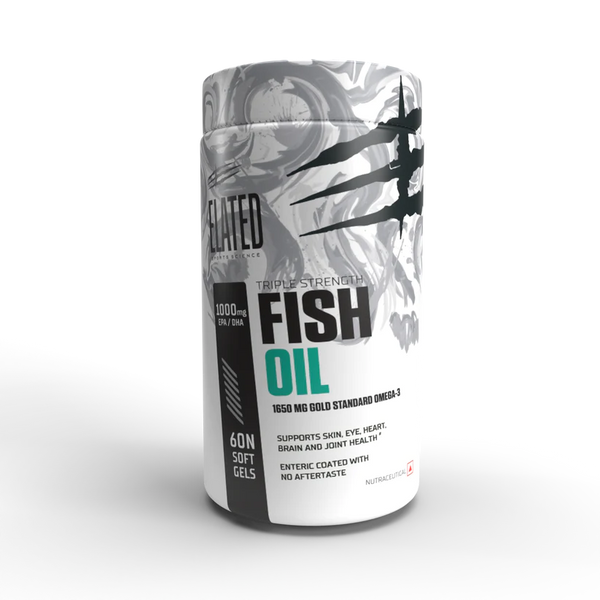 ELATED SPORTS SCIENCE Triple Strength Fish Oil Ampas Nutrition