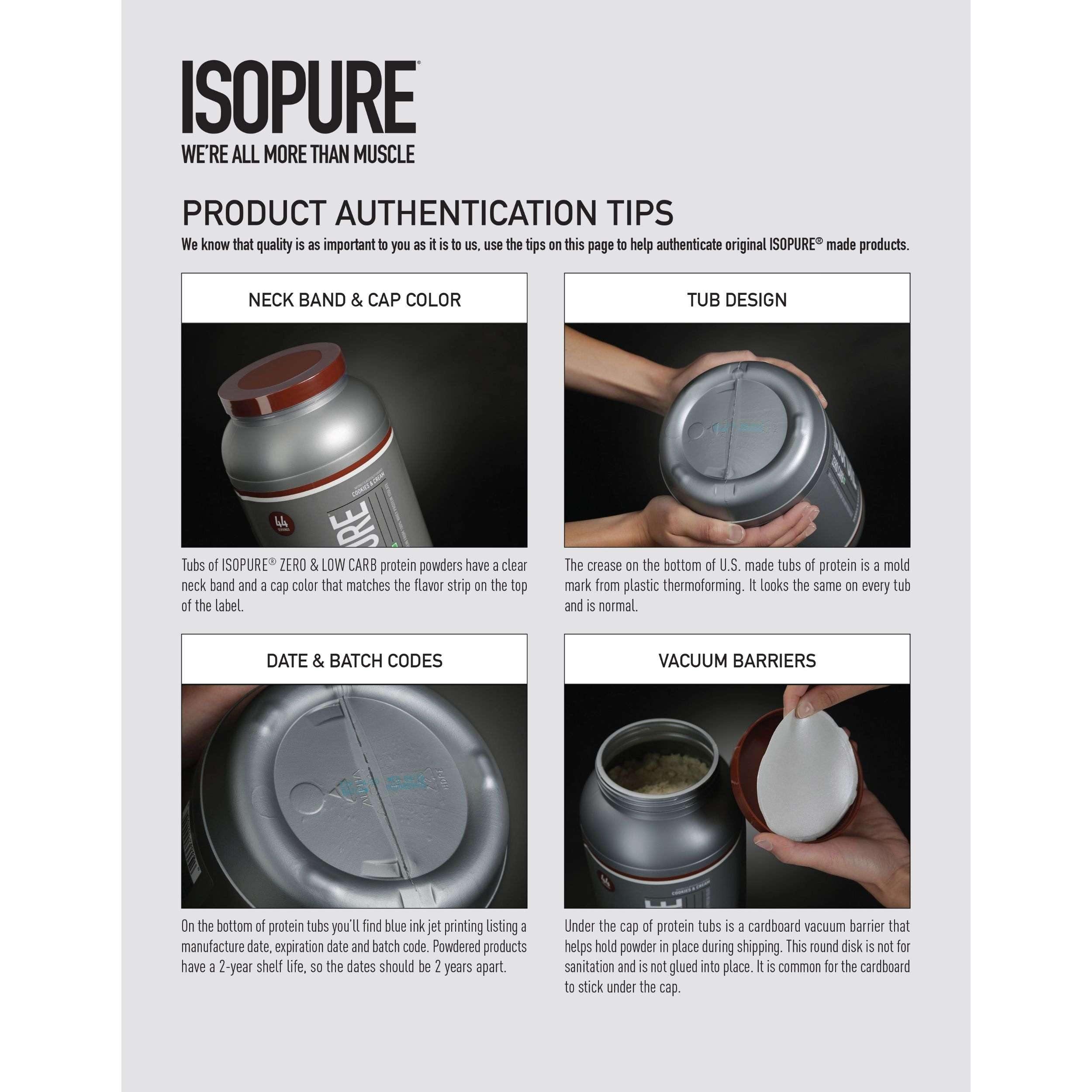 NATURE’S BEST ISOPURE - 3LBS - Ampas Nutrition