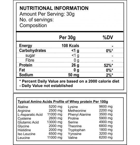 Arscor Whey Protein Isolate - 2 kg